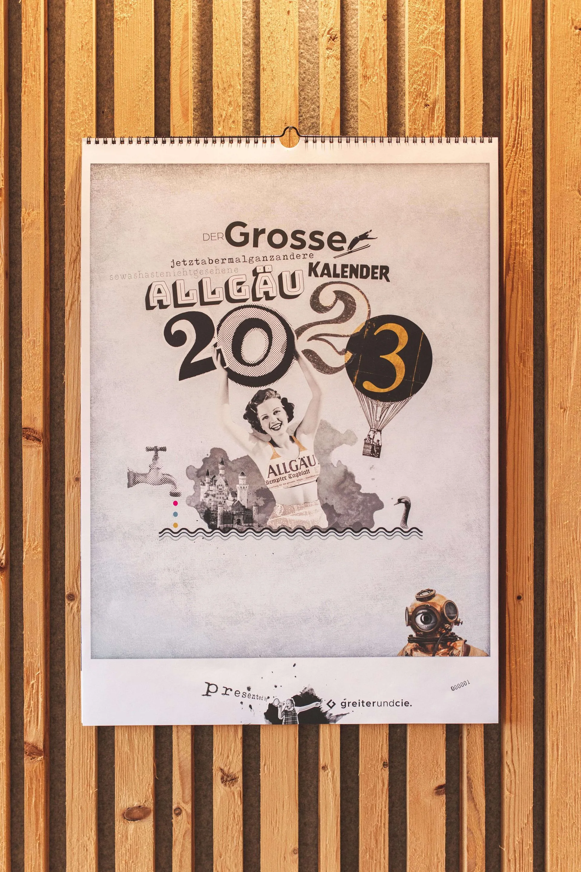 Allgäu Kalender von greiterundcie. - Design/Print Projekt