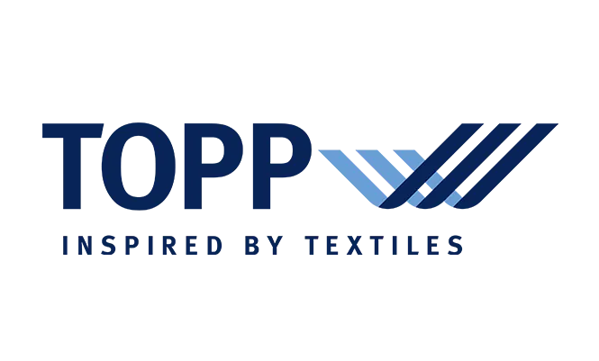 Logo von TOPP Textiles - Kunde der Full Service Agentur greiterundcie.