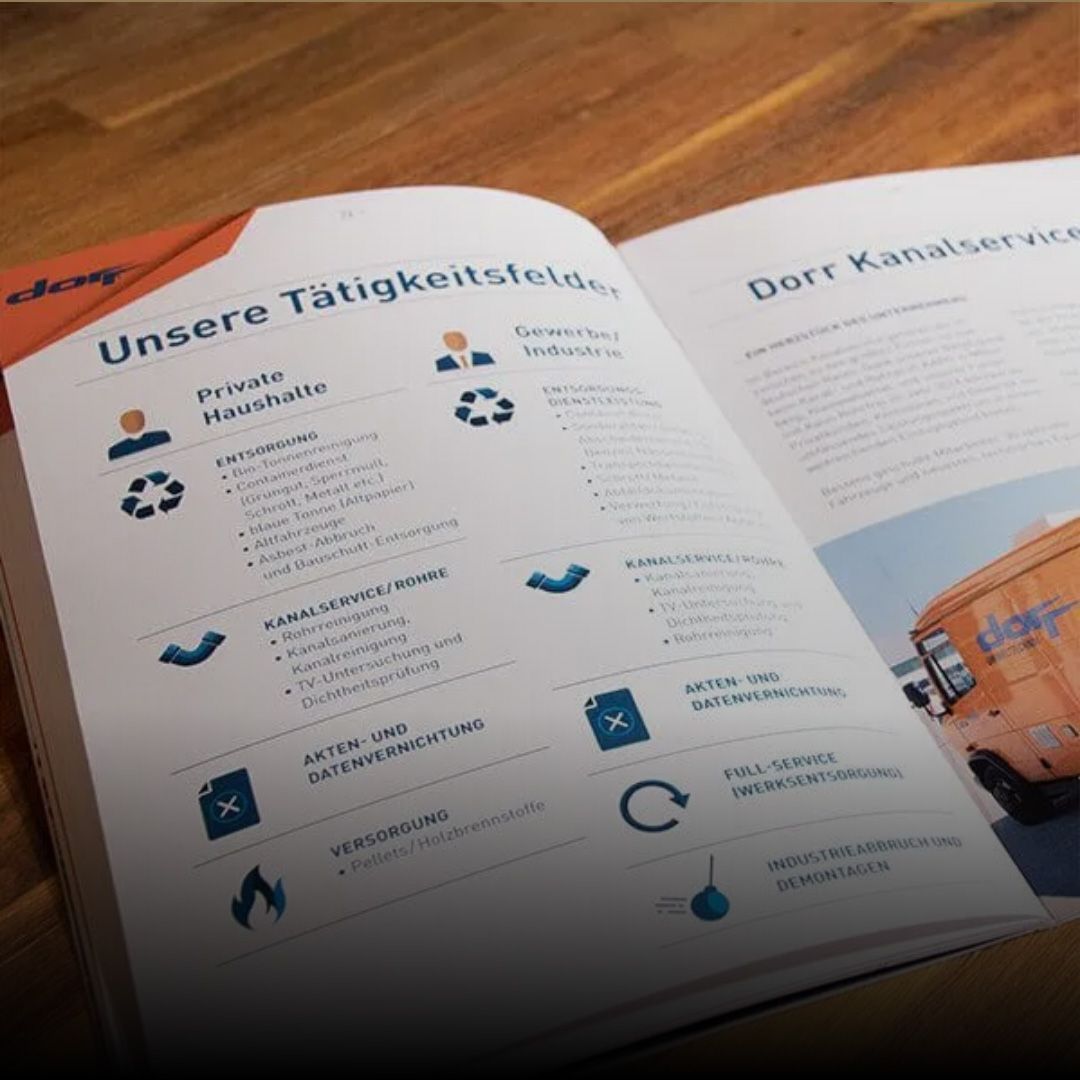 Dorr Projekte Vorschaubild Mitarbeiterbroschüre