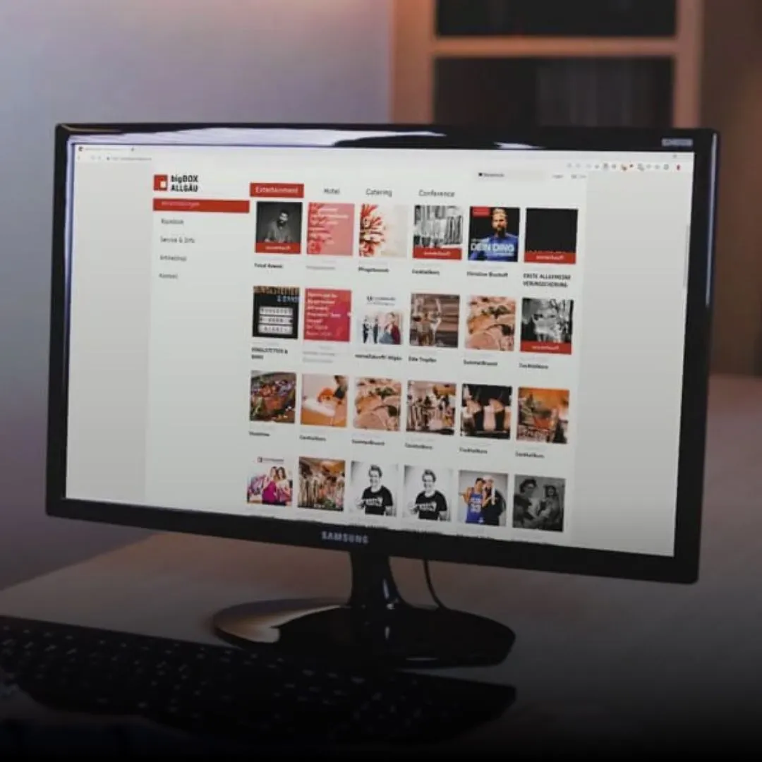 BigBox Allgäu Projekte Vorschaubild Website Relaunch durch die Werbeagentur greiterundcie.